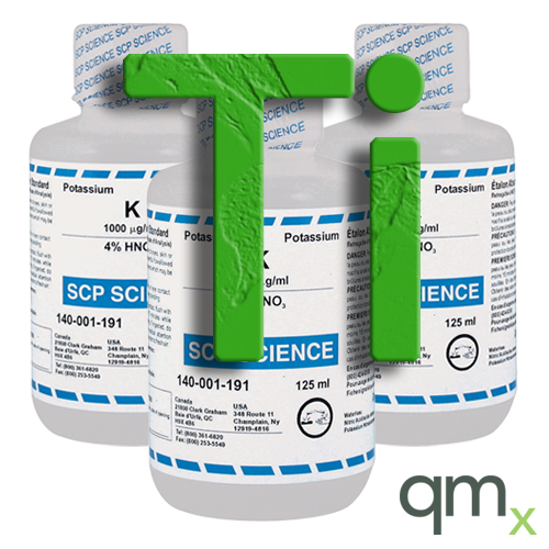 Qmx Laboratories - Inorganic Standards / Single Element AA / Chemicals